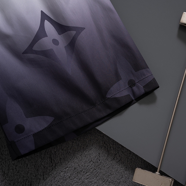 ブランドハーフパンツ素材ディテール